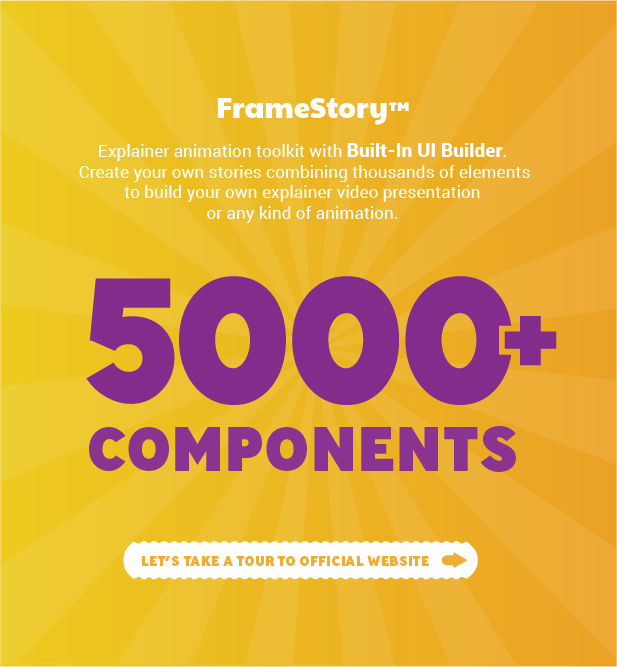 FrameStory I Explainer Video Toolkit Character Animation with Built In UI - 14