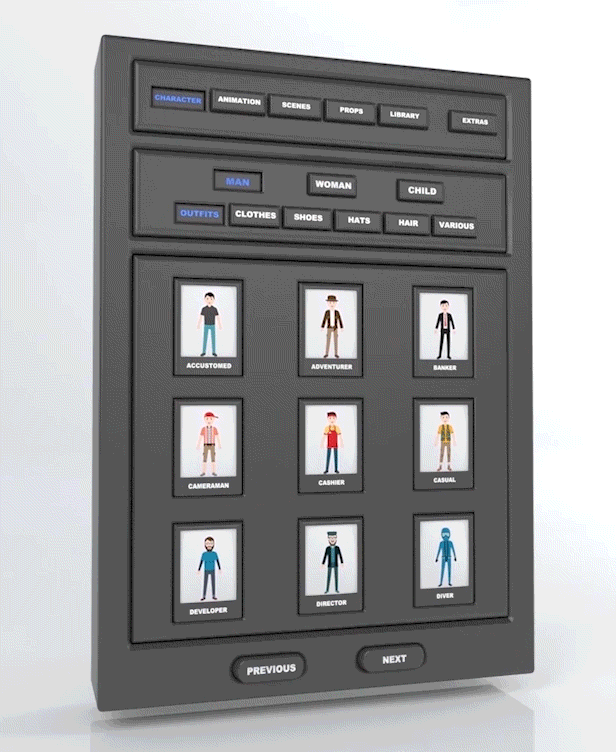 FrameStory I Explainer Video Toolkit Character Animation with Built In UI - 16