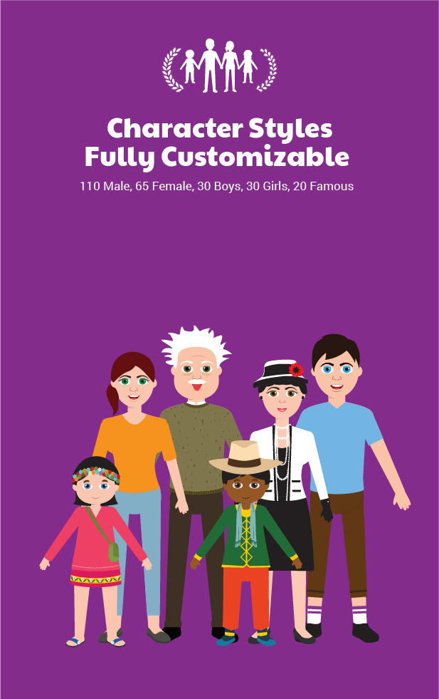FrameStory I Explainer Video Toolkit Character Animation with Built In UI - 5