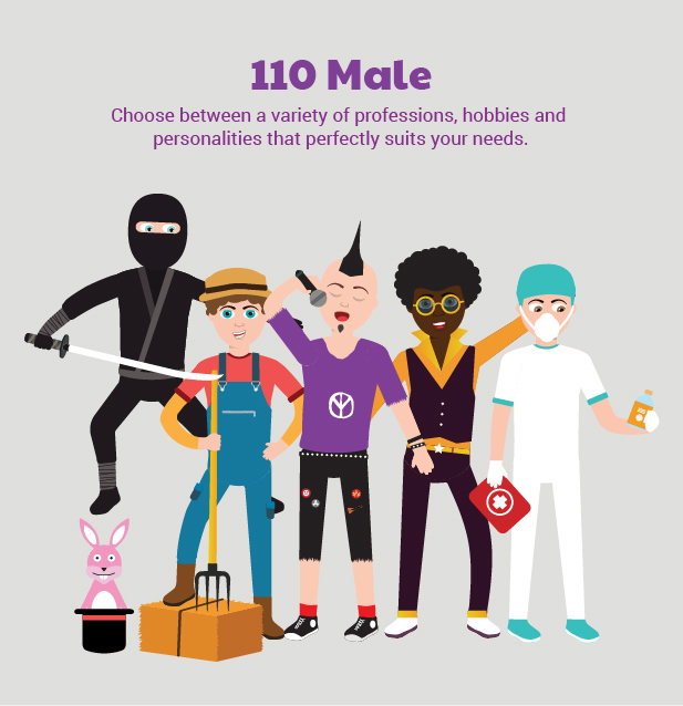 FrameStory I Explainer Video Toolkit Character Animation with Built In UI - 6