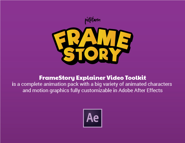 FrameStory I Explainer Video Toolkit Character Animation with Built In UI - 33
